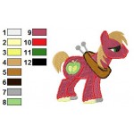 Big Macintosh My Little Pony Embroidery Design